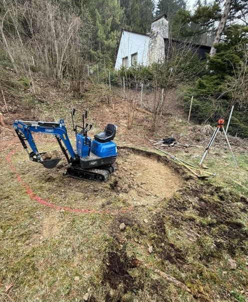 Minibagger Arbeiten Graz & Umgebung Titelbild